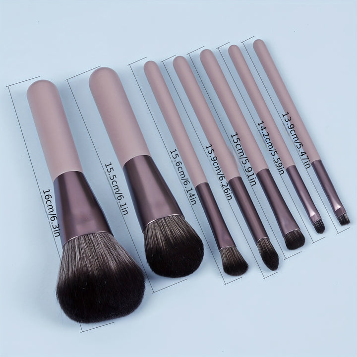 7pcs - Makeup Brush Set