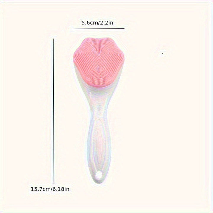 Escova de limpeza facial de silicone