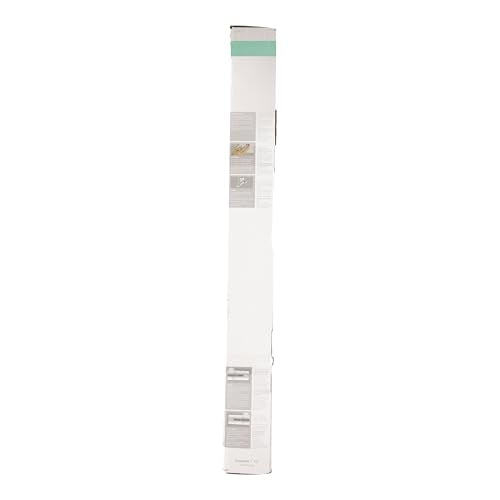 hansgrohe Crometta E - sistema de ducha ahorro de agua (EcoSmart) con termostato, ducha lluvia (240 x 240 mm), ducha de mano (2 tipos de chorro), flexo, barra y ducha fija rectangular, cromo, 27281000