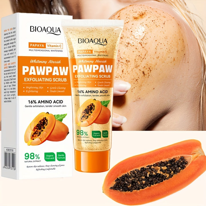 Esfoliante Bioaqua de papaia com vitamina C