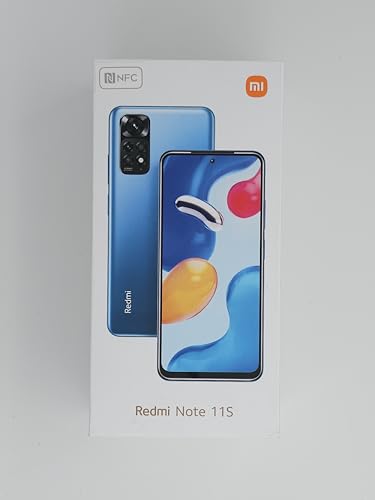 Xiaomi Redmi Note 11S - Smartphone 6+128GB, Pantalla AMOLED 6.43" 90Hz FHD+, MediaTek Helio G96, cámara Profesional 108MP, 5000mAh, Gris Grafito (2 años de garantía)