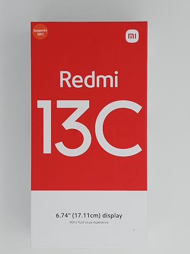 Smartphone Xiaomi Redmi 13C 8GB/ 256GB/ 6.74"/ Azul Marino