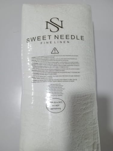 SweetNeedle Juego de Toallas de 6 Piezas 2 Toallas de Baño, 2 Toallas de Mano y 2 Toallitas - Algodón - Calidad Hotelera, Súper Suave y Altamente Absorbente de Secado Rápido (Blanco)