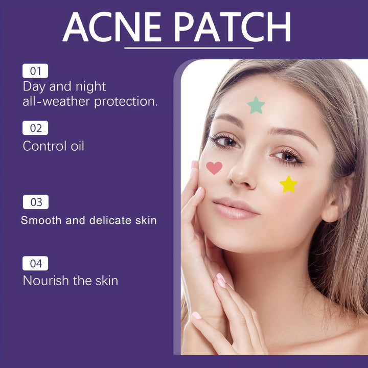 Conjunto de adesivos para acne