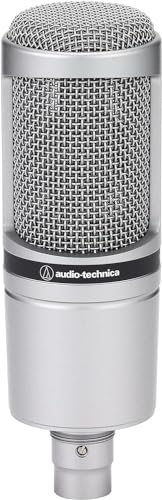 Audio-Technica 2020GM Micrófono de Condensador Cardioide Plata