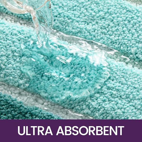 DEXI Alfombra Baño Antideslizante,Alfombrilla de Baño Absorbente,Alfombra De Baño Lavable a Máquina con Microfibras Suaves de Agua para Bañera,Ducha y Baño (40 x 60 cm,Beige)