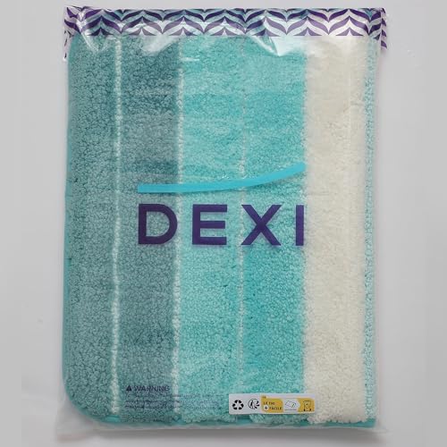 DEXI Alfombra Baño Antideslizante,Alfombrilla de Baño Absorbente,Alfombra De Baño Lavable a Máquina con Microfibras Suaves de Agua para Bañera,Ducha y Baño (40 x 60 cm,Beige)