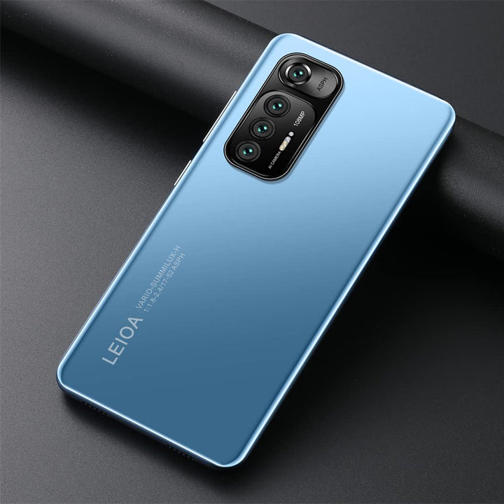 McMgc Smartphone Barato, Pantalla de 5,0 Pulgadas, 16GB ROM (128GB Escalable), Android 9.0, Teléfono Barato con Doble SIM y Doble Cámara, Lindo Teléfono 3G (Blue)