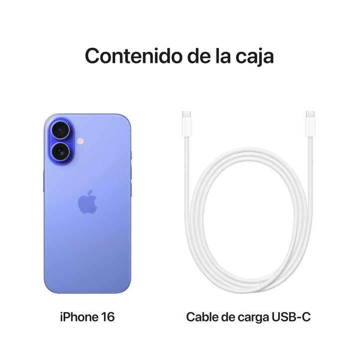 Apple iPhone 16 de 256 GB: Smartphone 5G con Control de Cámara, Chip A18 y un subidón en autonomía. Compatible con los AirPods; Rosa