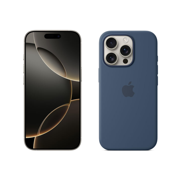 Apple iPhone 16 Pro de 128 GB: Smartphone 5G con Control de Cámara, grabación en 4K a 120 f/s con Dolby Vision y un Gran Salto en autonomía. Compatible con los AirPods; Titanio Color Desierto