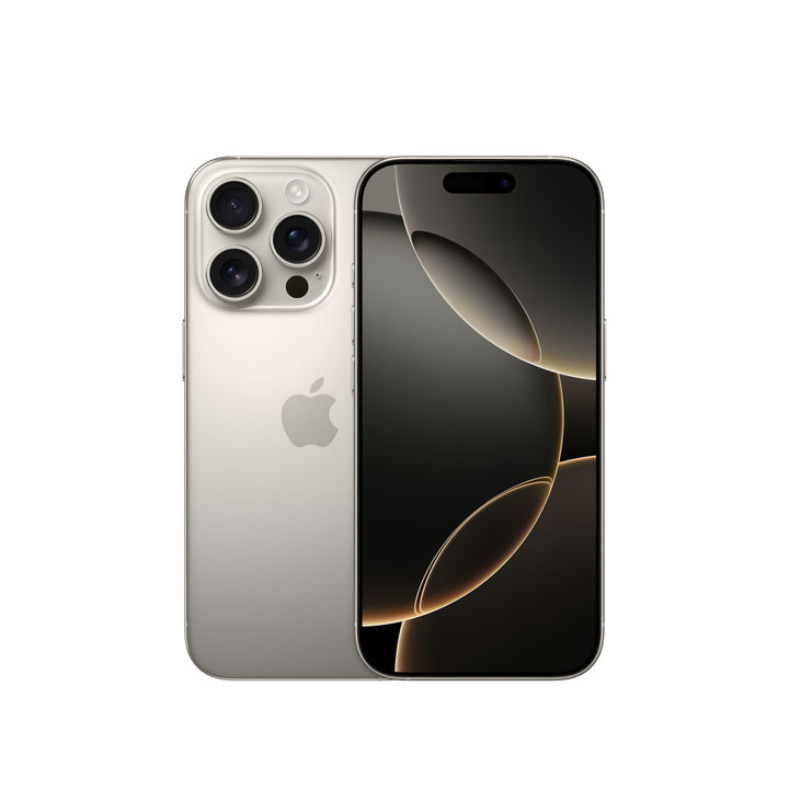 Apple iPhone 16 Pro de 128 GB: Smartphone 5G con Control de Cámara, grabación en 4K a 120 f/s con Dolby Vision y un Gran Salto en autonomía. Compatible con los AirPods; Titanio Color Desierto