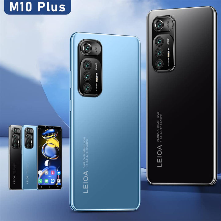 McMgc Smartphone Barato, Pantalla de 5,0 Pulgadas, 16GB ROM (128GB Escalable), Android 9.0, Teléfono Barato con Doble SIM y Doble Cámara, Lindo Teléfono 3G (Blue)