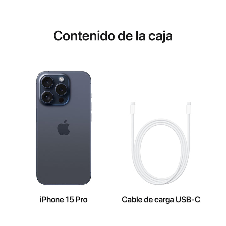 Apple iPhone 15 Pro (128 GB) - Titanio Natural