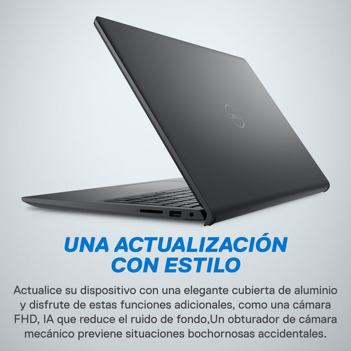 DELL Inspiron 15 3520 Ordenador Portátil de 15.6" FHD 120Hz, Intel Core i5-1235U, 16GB RAM, 512GB SSD, Intel Iris Xe Graphics, Windows 11 Home, Teclado QWERTY Español, Negro