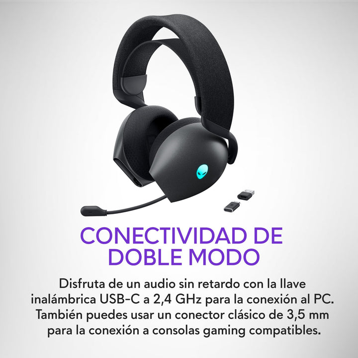 Alienware Dual Mode Wireless Gaming Headset - AW720H