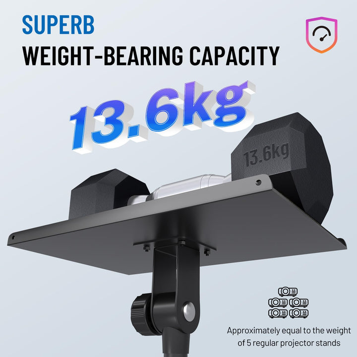 CAHAYA Soporte Proyector Ajustable: Trípode para Laptop Soporte Multifuncional Universal, Modelo CY0331