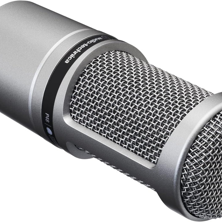 Audio-Technica 2020GM Micrófono de Condensador Cardioide Plata