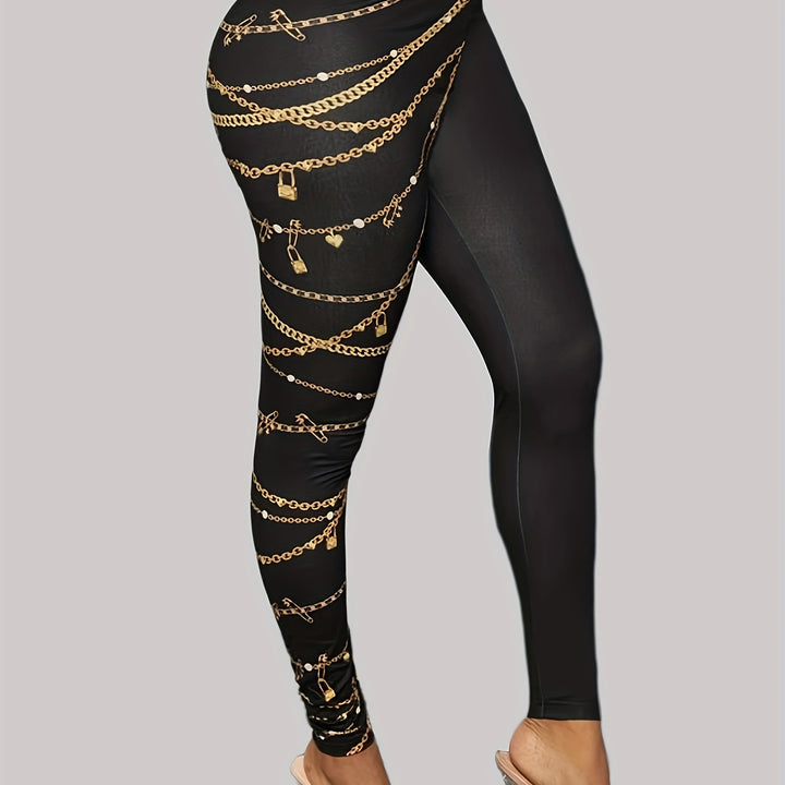 Leggings justas estampadas