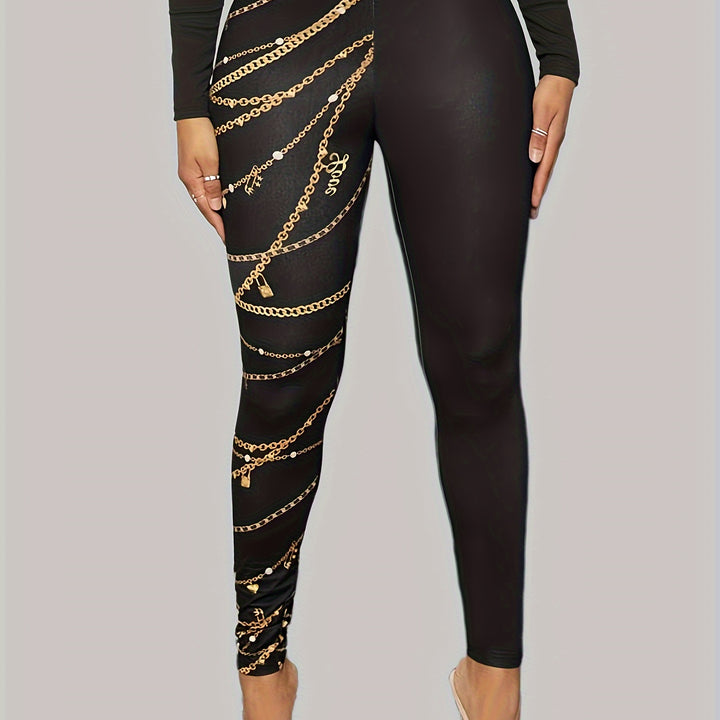 Leggings justas estampadas