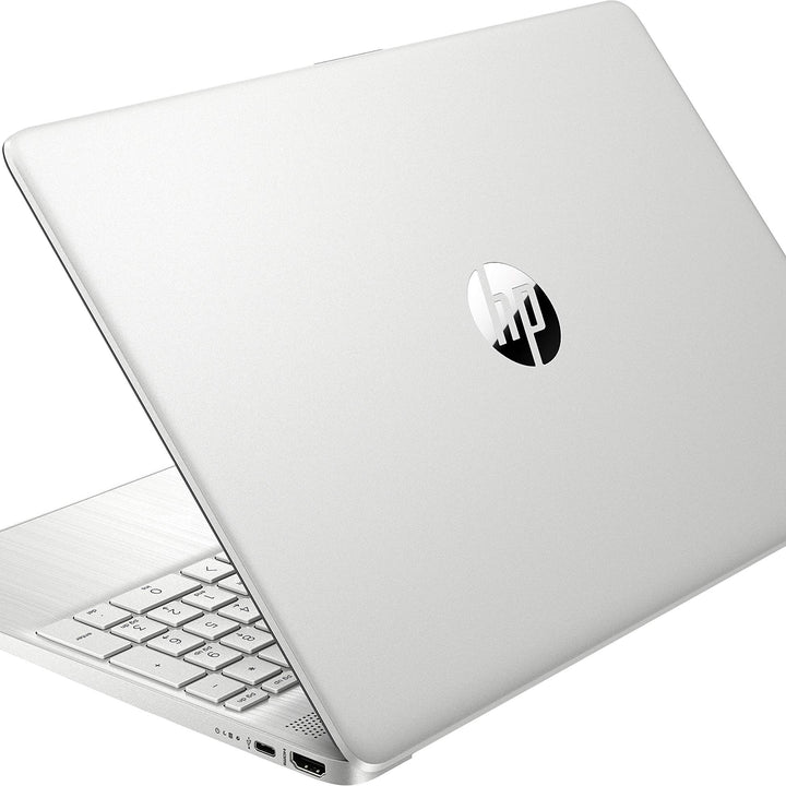 HP 15-fd0000ns - Ordenador portátil de 15.6" Full HD (Intel Core i3-N305, 8GB RAM, 512GB SSD, Intel UHD Graphics, Sin Sistema Operativo) Plata y Azul- Teclado QWERTY Español