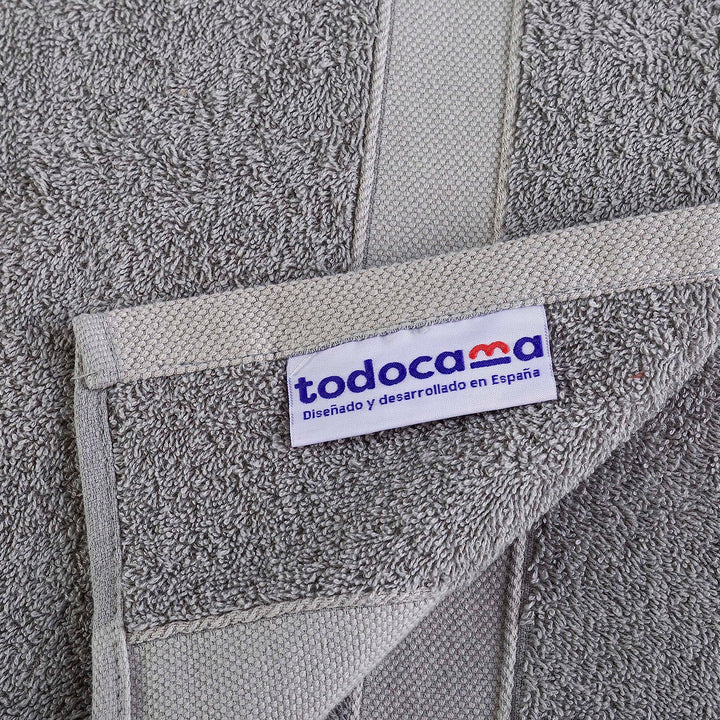 Todocama – Juego de 2 Toallas de Ducha, 100% algodón de 550 gsm Extra Suaves, Altamente absorbentes y de Secado rápido. Medida 70x140 cm, Color Blanco.