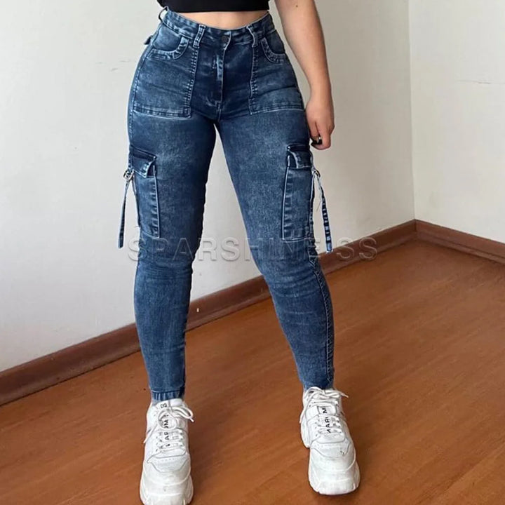 Vintage Streetwear Skinny Jeans