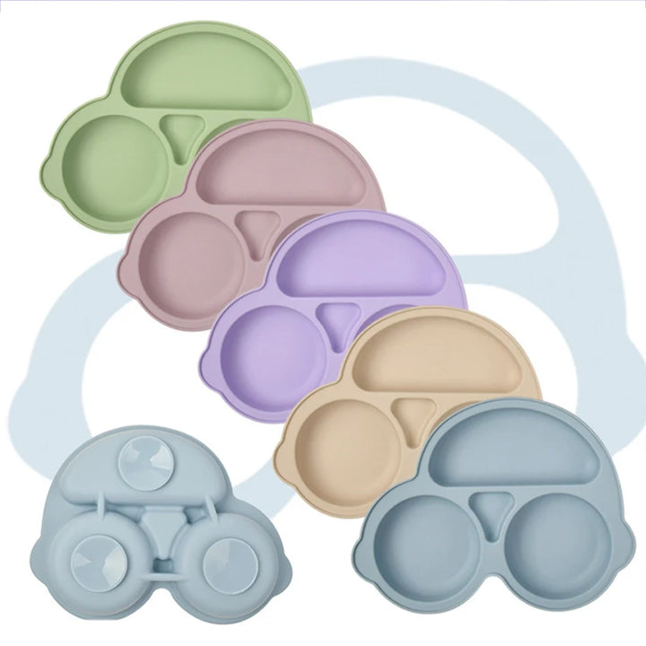 Baby food plate