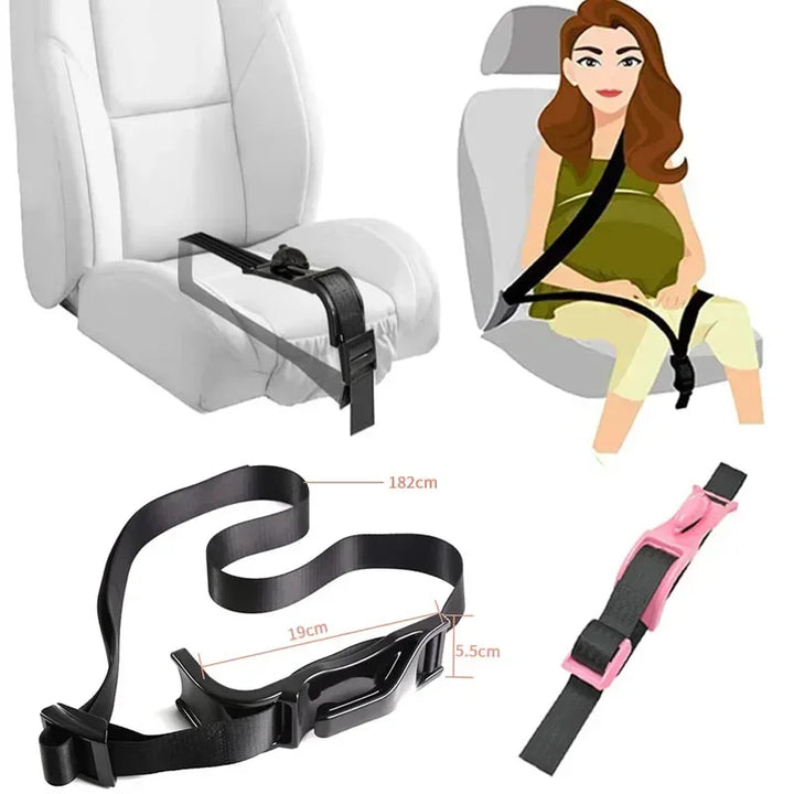 Pregnancy Car Seat Belt with Belly Support for Expectant Mothers