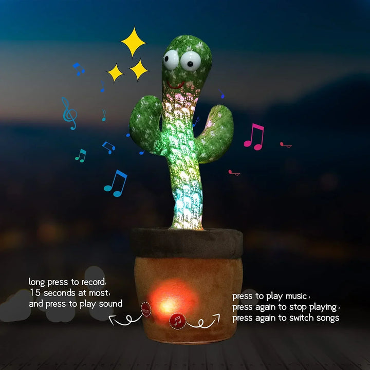 A talking cactus