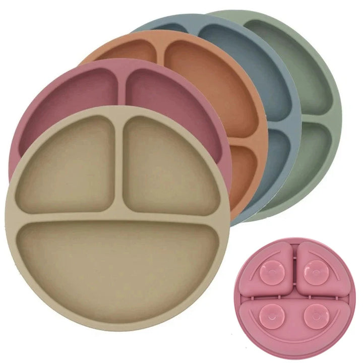 Baby food plate