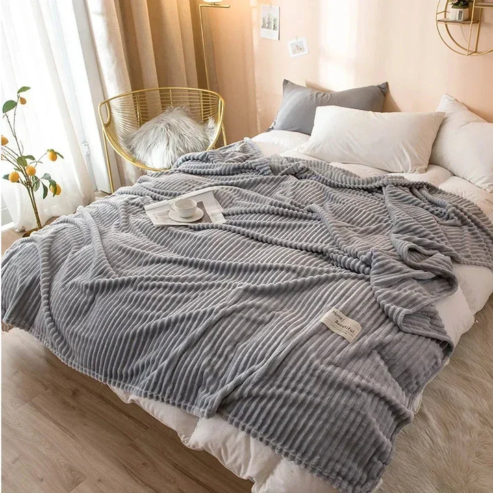 Super Soft Ribbed Blanket