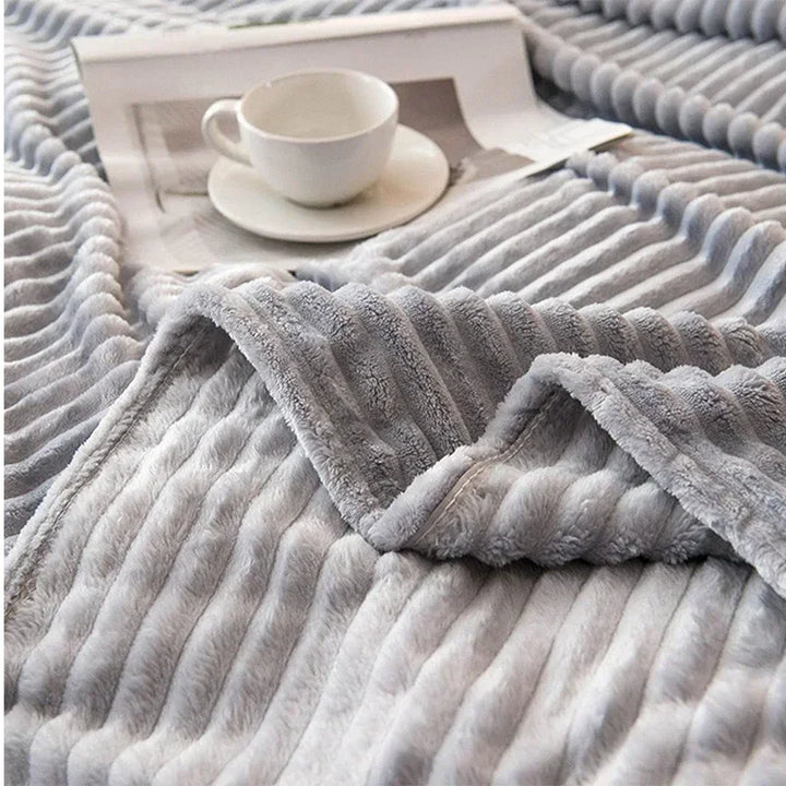 Super Soft Ribbed Blanket