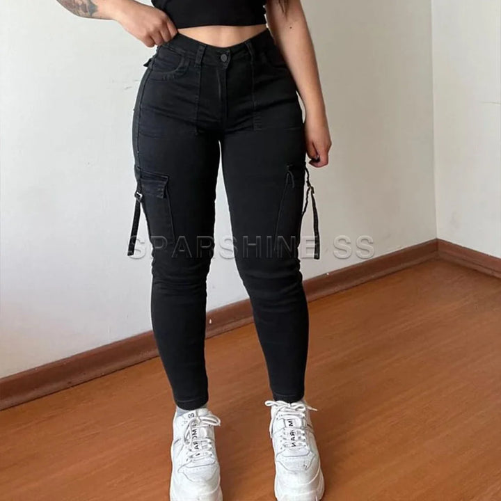 Vintage Streetwear Skinny Jeans