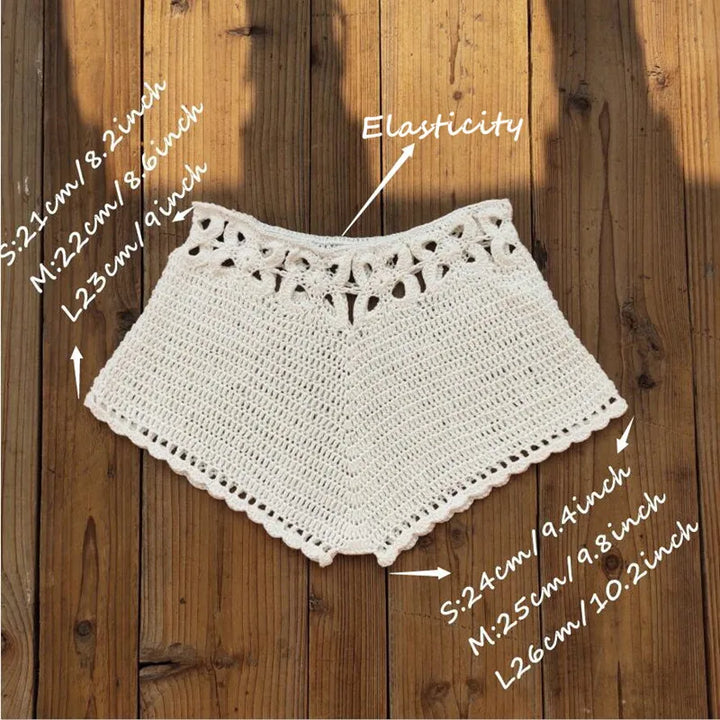 Women's Crochet Summer Shorts