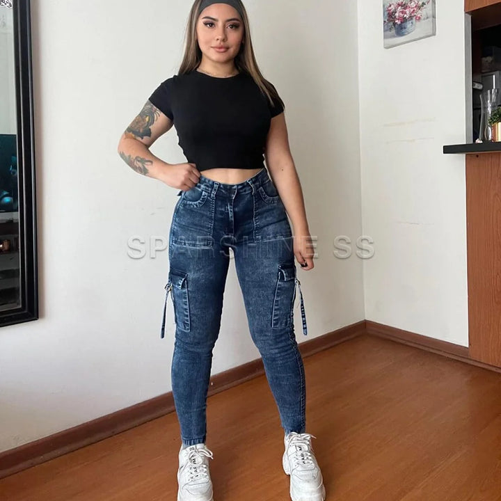 Vintage Streetwear Skinny Jeans