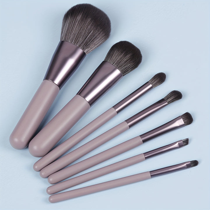 7pcs - Makeup Brush Set